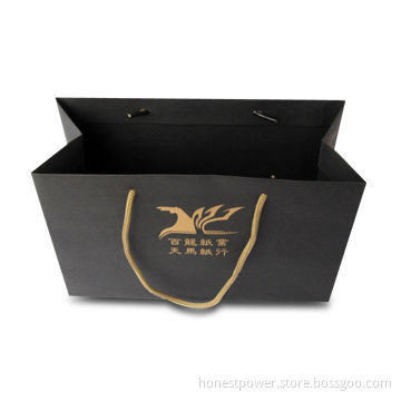 Eco-friendly Paper Bag with PP Rope, Customized Sizes are Accepted, Suitable for Promotion